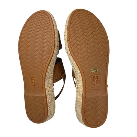 COLE HAAN Women's Size 8.5 Cloudfeel Tilden Ankle Pecan Brown Strap Sandals - Picture 15 of 16